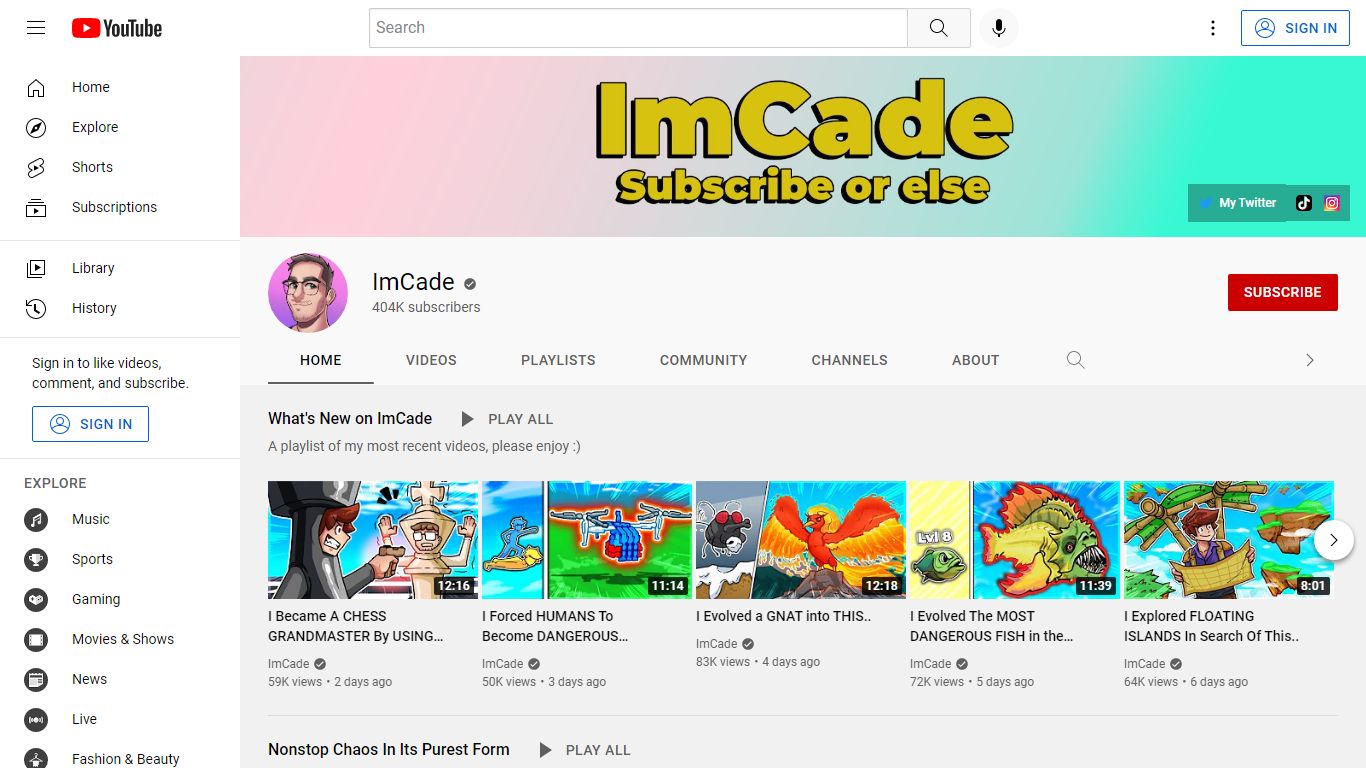 ImCade - YouTube